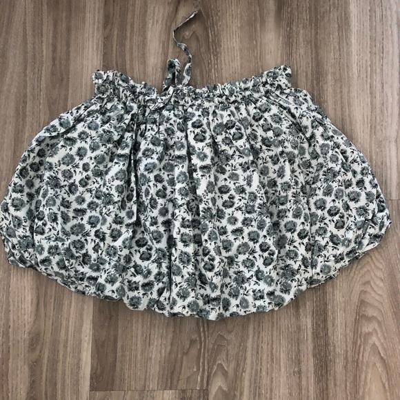 LoveShackFancy Cheyenne Bubble Floral Mini Skirt - Picture 6 of 6
